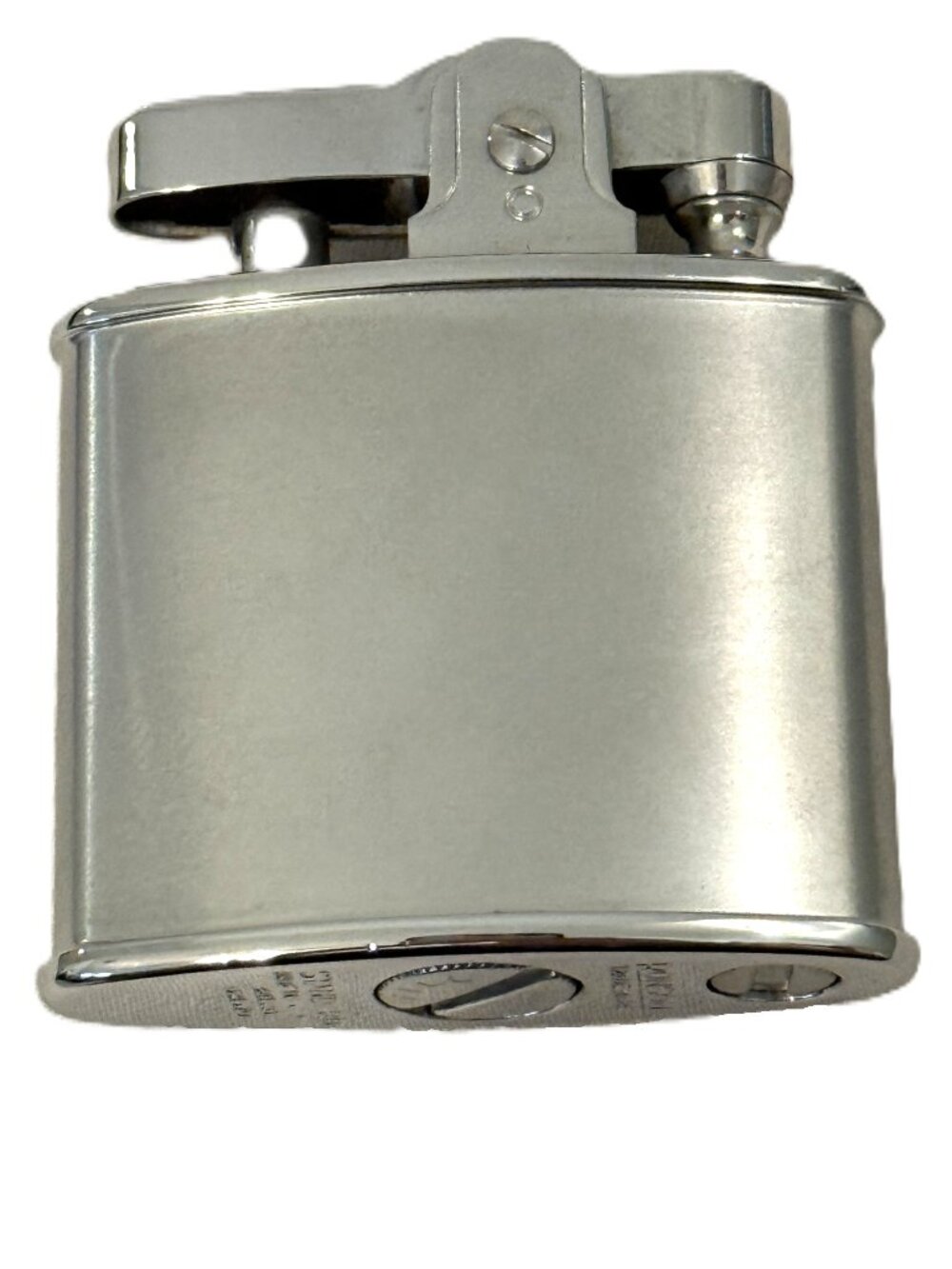 Ronson Standard Chromium Butler S21 Lighter New in Box Paperwork Brush Vintage - Picture 4 of 11
